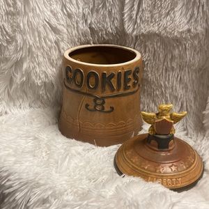 Vintage Liberty Antique Cookie Jar